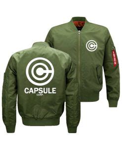 capsule corp jacket replica|capsule corp bomber jacket.